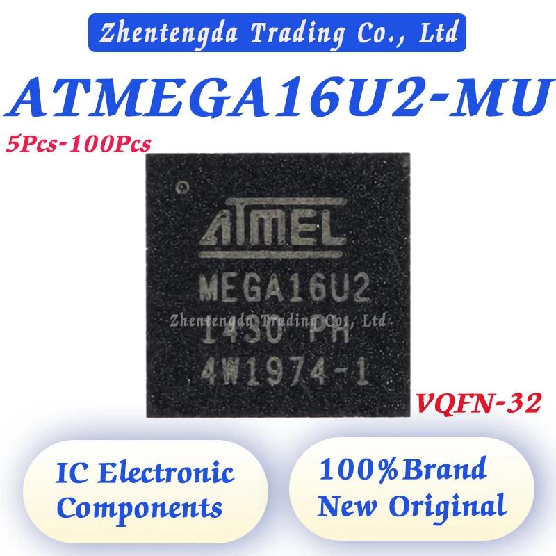 5-100Pcs MEG16U2 ATMEGA ATMEGA16 ATMEGA16U2 ATMEGA16U2-MU  IC MCU Chip VQFN-32
